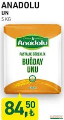 TARIM KREDİ ANADOLU UN 5 KG